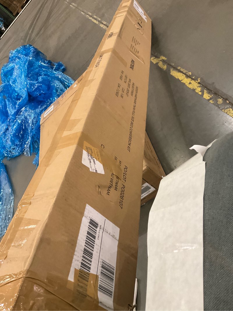 hidden hardware twin/full size bed conversion kit walnut finish