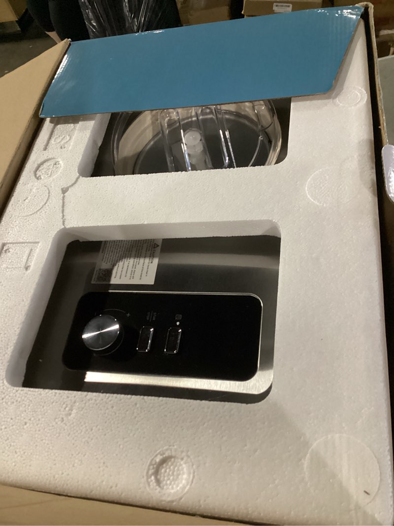 Condition photo showing As Is for VEVOR Automatic Ice Cream Maker with Built-in Compressor, 1.5 Quart No Pre-freezing Gelato Maker, Electric Sorbet-Maker, 3 Modes Compressor Ice Cream Machine for Home Kitchen Horizontal 1.5 Quart