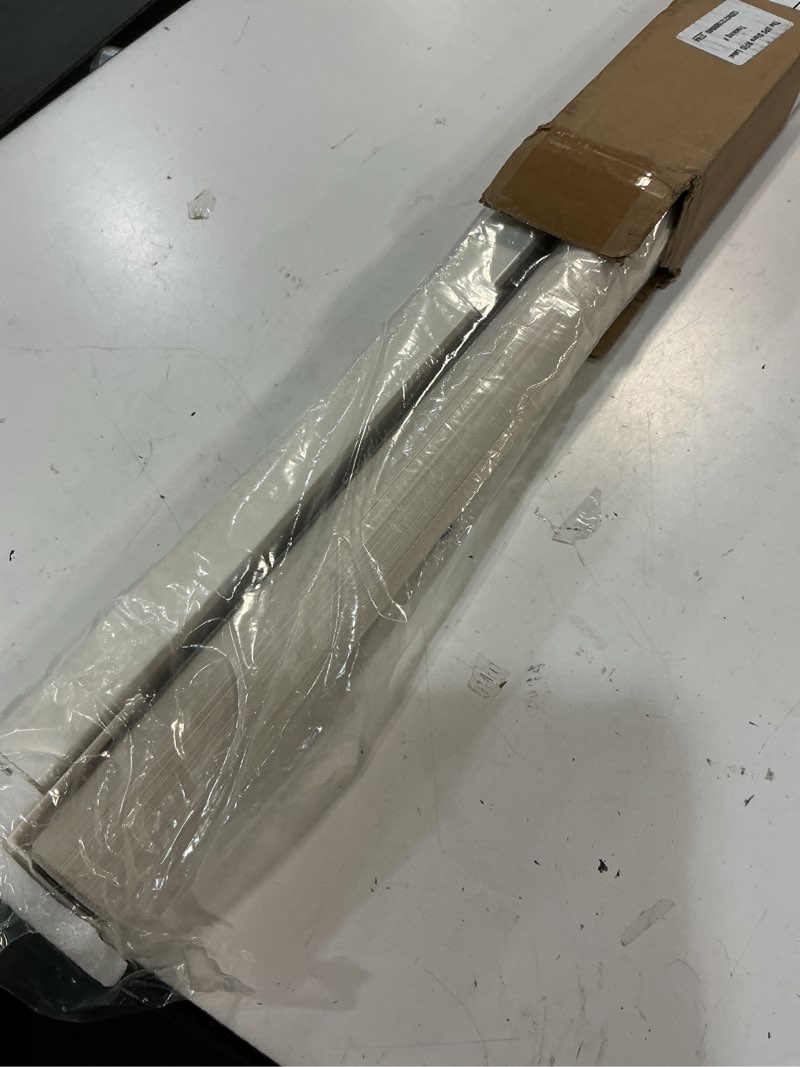 Condition photo showing Good Condition for unishades no drill cordless zebra blinds for windows, linen high precision fabrics, 29.5" w x 72" h linen - beige linen - beige 29.5" w x 72" h