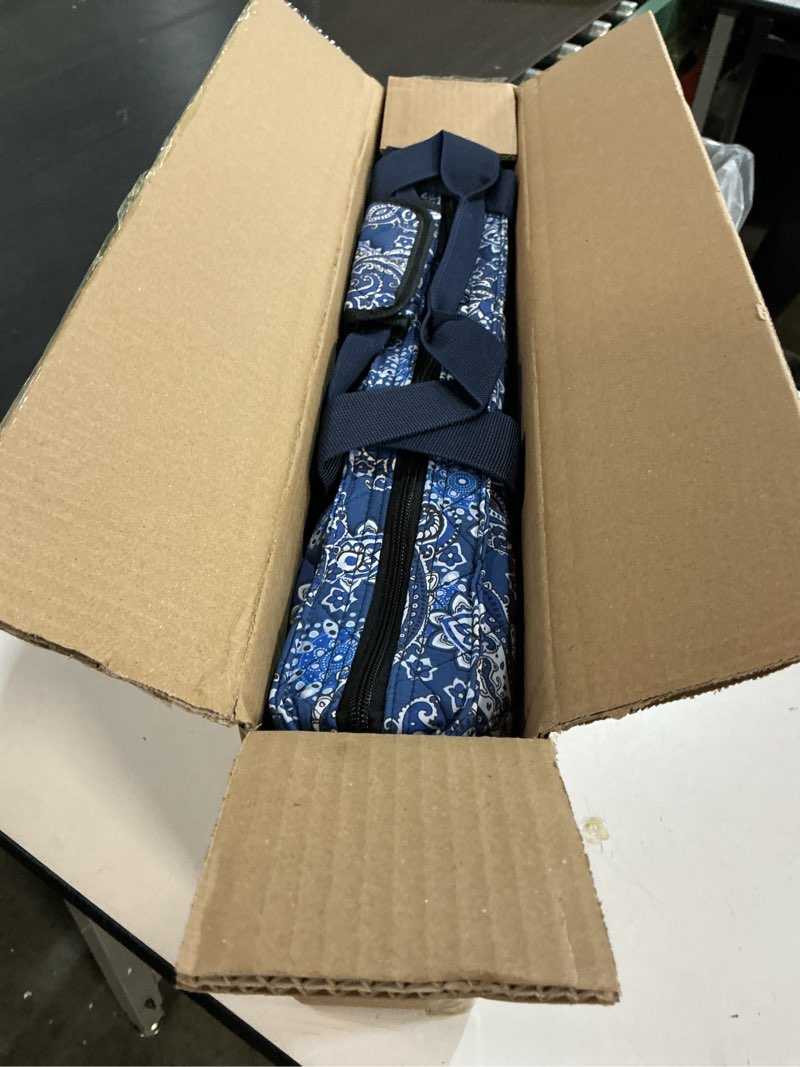 Condition photo showing Good Condition for american mahjong game set, 166 quality white tiles, 4 all-in-one color rack/pushers, mahjong tile set with blue printed carrying bag