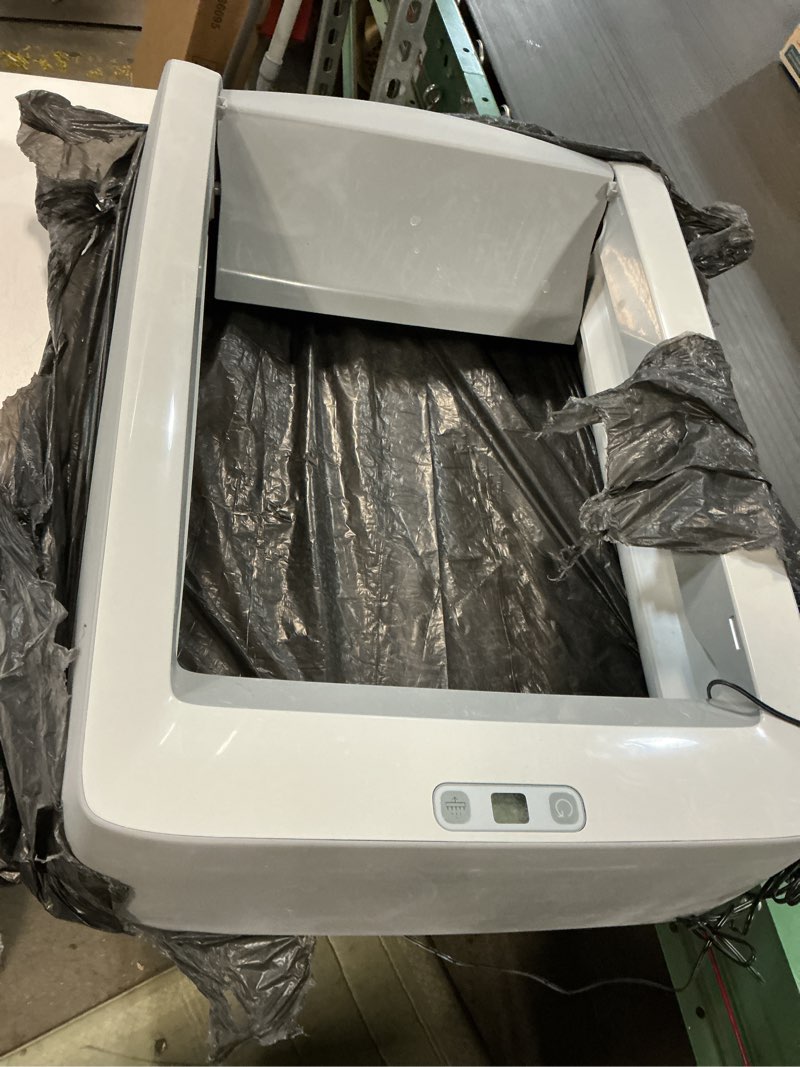 Condition photo showing As Is for ScoopFree by PetSafe Complete Classic Auto Self-Cleaning Litter Box, Large