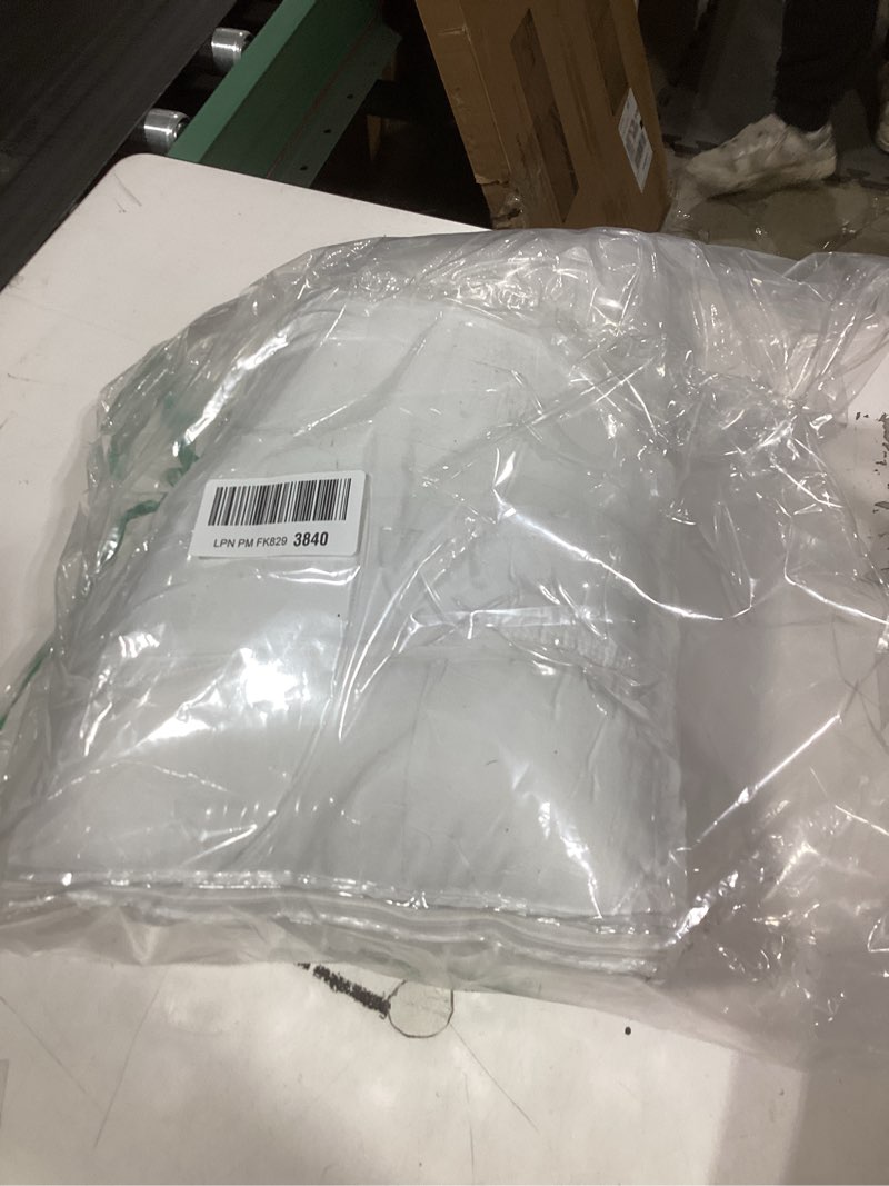 Condition photo showing As Is for Cloud-Like Twin Mattress Topper - 100% Cotton Top Mattress Pad for Back Pain Relief - Breathable & Naturally Cooling for Hot Sleepers, White