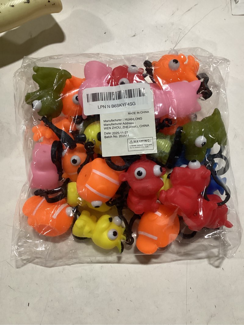 Condition photo showing New/Like New for CAMIRUS 28PCS Valentines Day Cards with Popping Eyes Animal Squishy Fidget Toys, Cute Pop Out Eyes Squishies Keychains for School Classroom Valentines Exchange, Valentine Party Favors