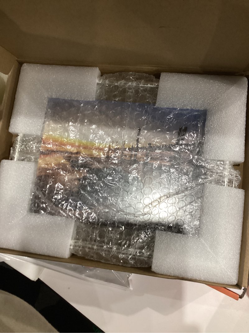 Condition photo showing New/Like New for Silver Floating Frame, 8"×10", Horizontal, For Picture 7x9, 6x8, 5x7, Tabletop Metal Photo Frames, Classy For Birthday, Wedding, Anniversary, Home or Office Décor Silver H, 8"×10" For (7"×9", 6"×8")