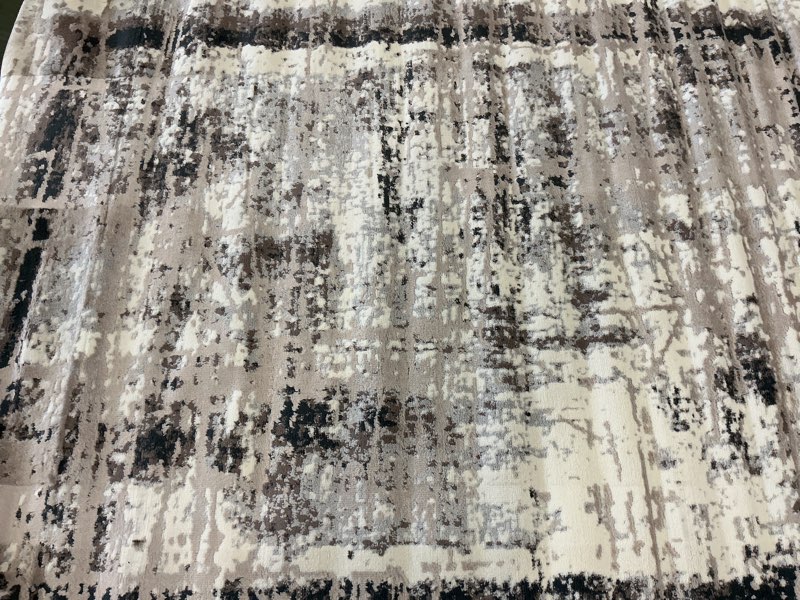 NEW ATLANTA Area rug 5’x7’ BEIGE/WHITE