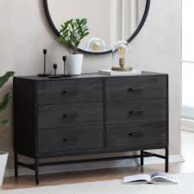 Leah chest of drawers solid mango wood 