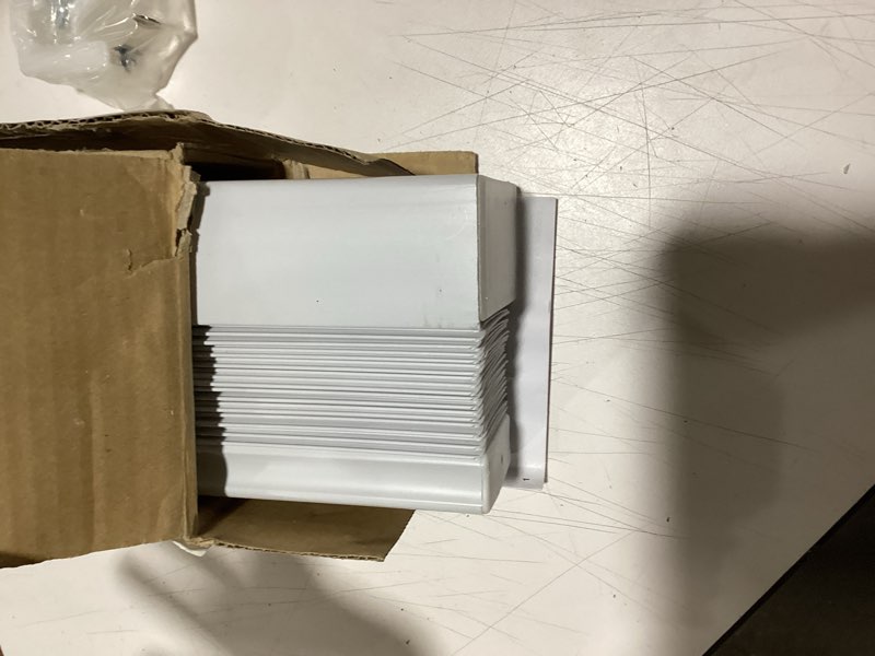 2-project source premium cordless white vinyl 2” blinds-32"wx64"l-room darkening