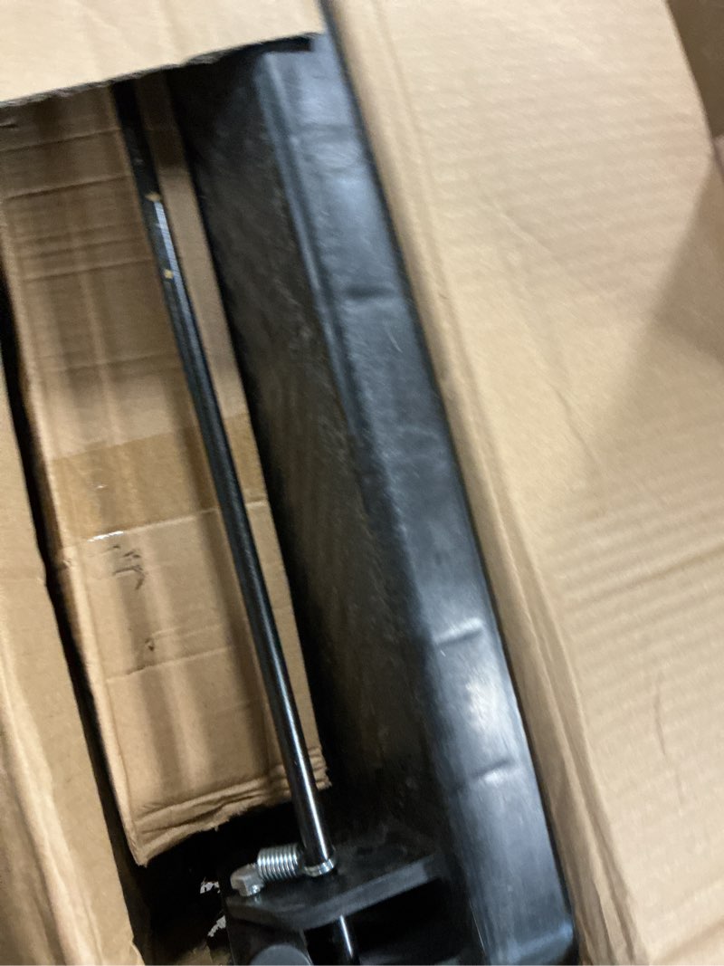 Condition photo showing As Is for foldable push cart platform cart,moving platform hand truck,foldable for easy storage and 360 degree swivel silent wheel.(560 lbs)