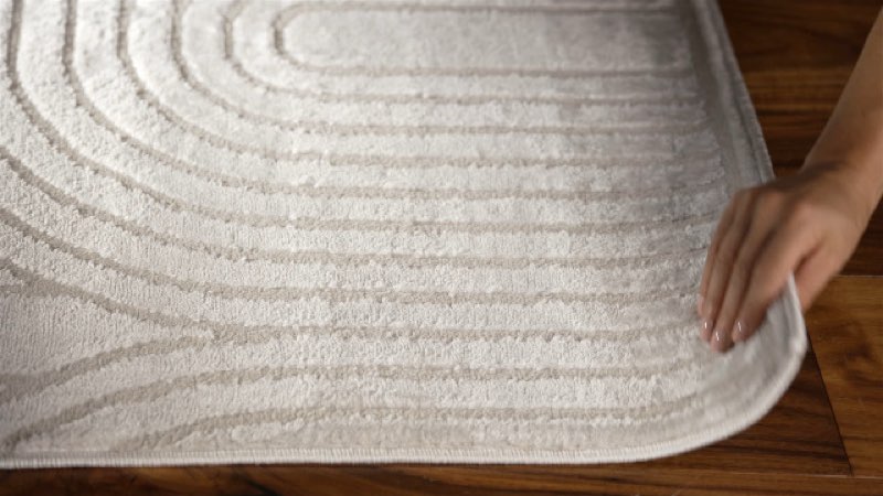 safavieh saylor 100 collection area rug - 5'5" x 7'7", ivory, modern