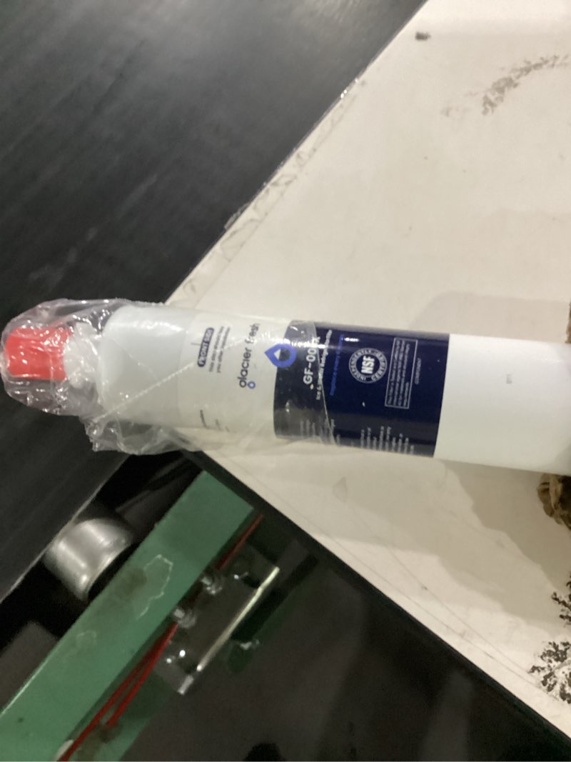 Condition photo showing Good Condition for glacier fresh replacement for rpwfe, rpwf (built-in chip) refrigerator water filter, compatible with gfe28gynfs, gfe28gelds, pfe28kelds, pfe28kynfs, gfd28gelds, pwe23kelds, pwe23kmkes, 1 pack 1 count (pack of 1)