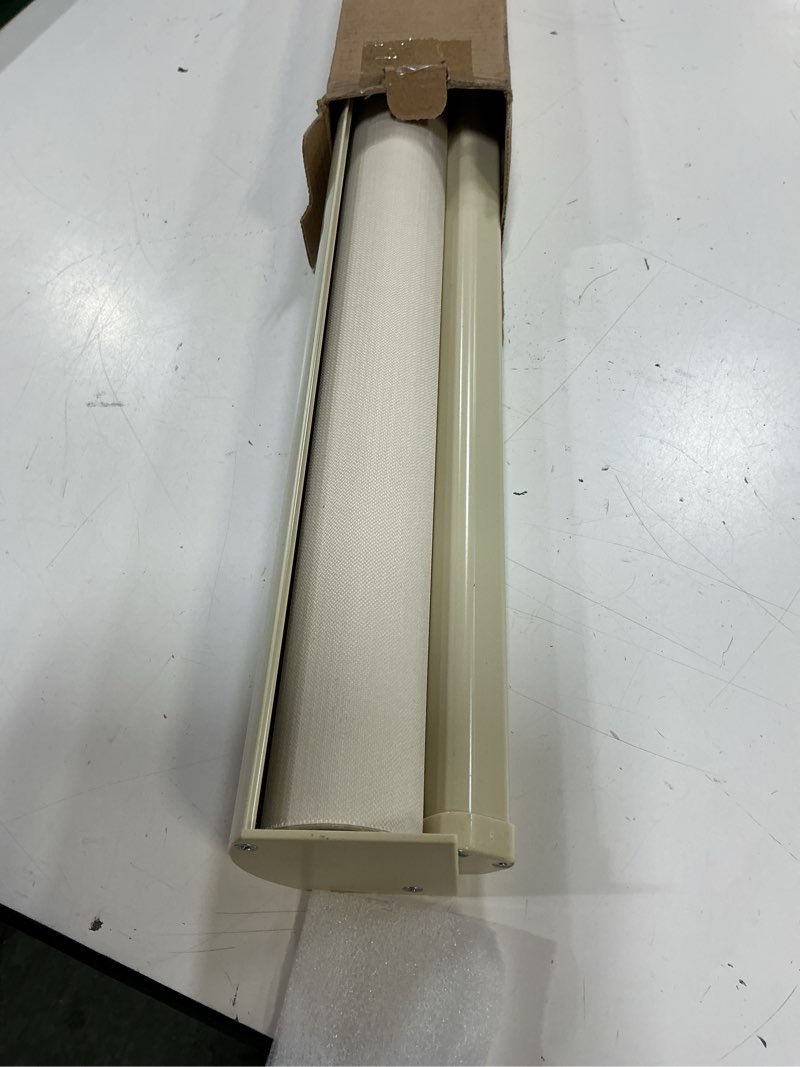 Condition photo showing Good Condition for chrisdowa cordless zebra blinds for windows, pull down roller window shades | 36" w x 72" h, beige, dual layer, light filtering, privacy for day and night, free-stop door blinds for home & office 36"w x 72"h beige