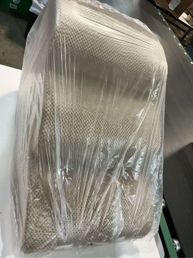 Condition photo showing Good Condition for EHEYCIGA Curved Dog Stairs Ramp for Small Dogs 15.7" H, 3-Step Dog Steps for Couch Sofa and Chair, Pet Stairs for Cats, Non-Slip Balanced Pet Steps Indoor, Camel Fleece-Camel 3-Step