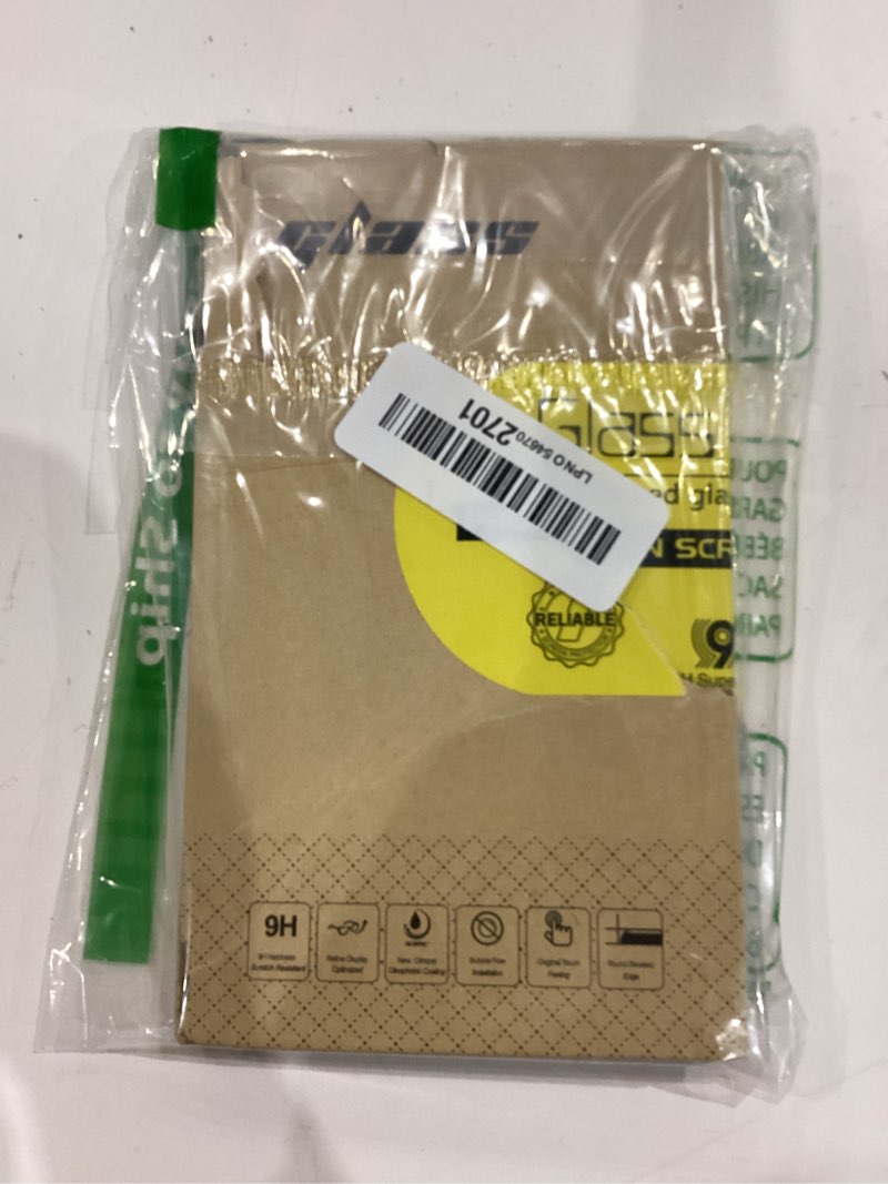 Condition photo showing Good Condition for 2 pack privacy screen protector for samsung galaxy s25 fe |tempered glass, anti-scratch, 9h hardness & easy installation