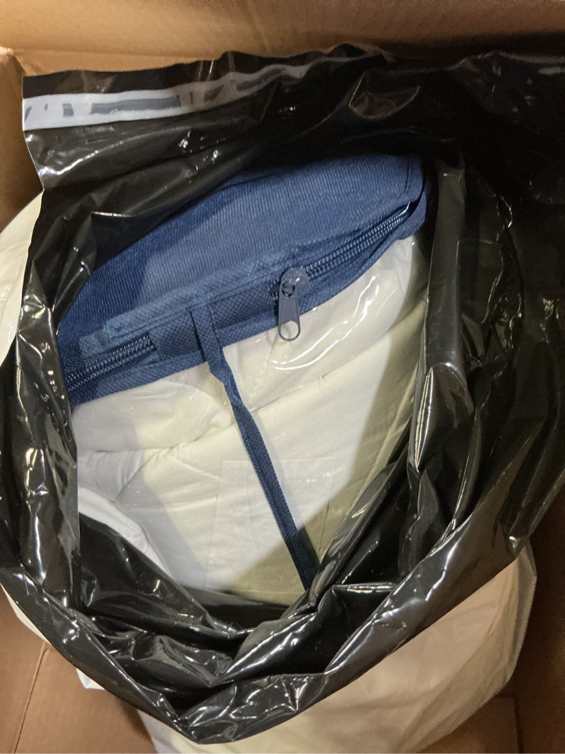 Condition photo showing Good Condition for Serta Simply Clean Triple Action Mattress Pad, Waterproof Mattress Pad, Ultra Soft and Stain-Resistant Mattress Pad, Machine Washable, King, White