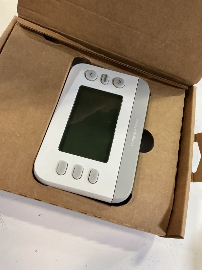 Condition photo showing Good Condition for honeywell home x2p flex schedule heating and cooling push button programmable thermostat