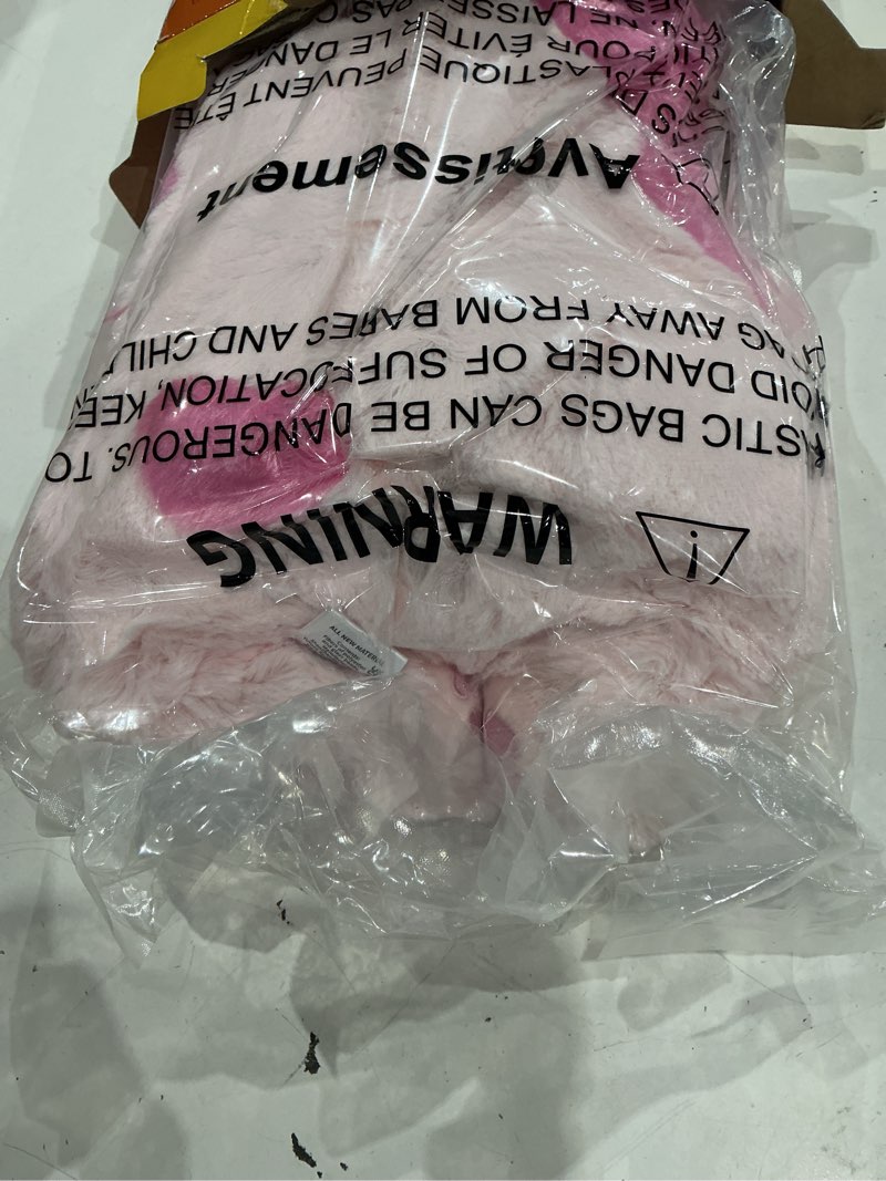 Condition photo showing Good Condition for meowtastic pink dog weighted stuffed animals - 22 inch 4.5 pounds weighted plush dog stuffed animals - big stuffed dog plush pillow - cute plush toys gifts for kids & adults (22" 4.5 lbs) pink dog medium