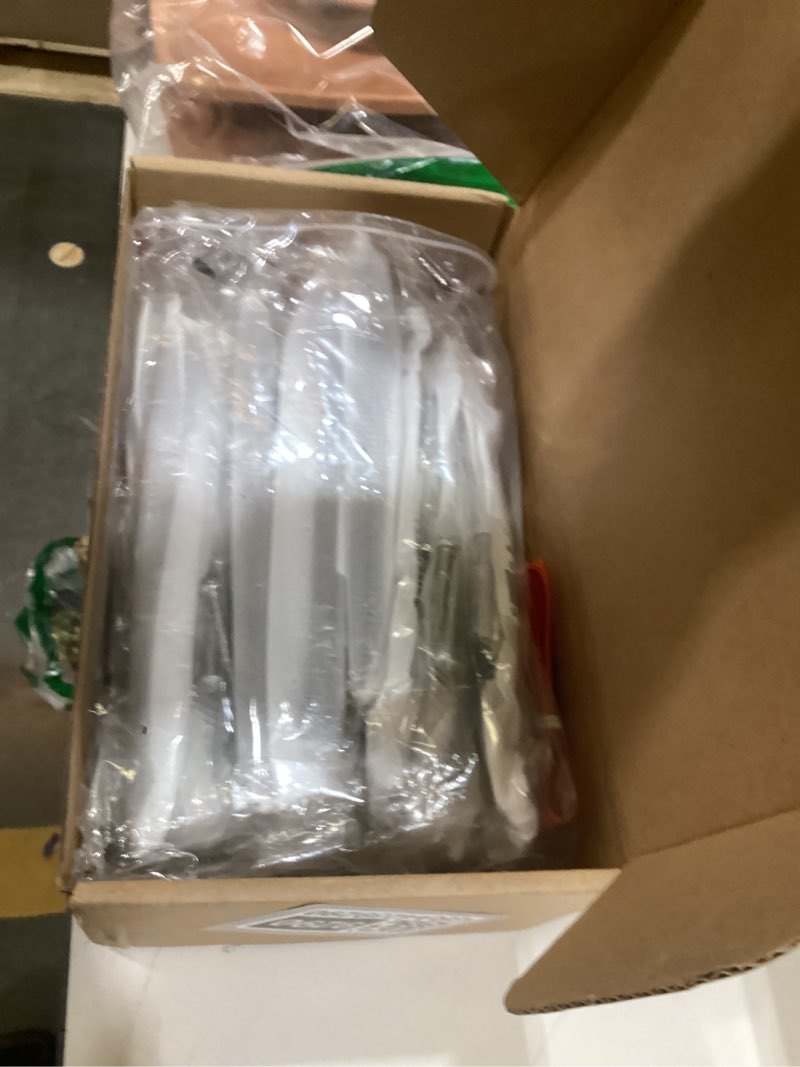 Condition photo showing Good Condition for probrico 20 pack| 4 inch hole centers black kitchen cabinet handles stainless steel drawer pulls euro t bar dresser handles hole center 4" black 20