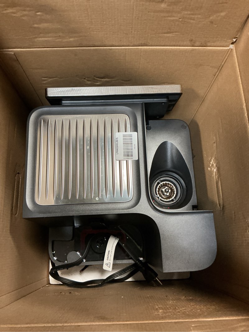 Condition photo showing As Is for Ninja Luxe Café 3-in-1 Espresso, Drip Coffee and Cold Brew Machine | Integrated Coffee Grinder, Milk Frother, Assisted Tamper & Built-In Espresso Accessory Storage | Stainless Steel | ES601 Luxe Cafe Stainless Steel