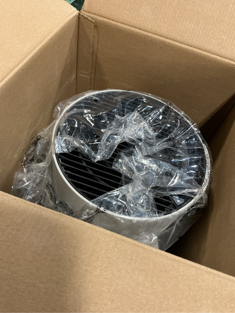 Condition photo showing Good Condition for shark air purifier for home, neverchange compact pro, for bedroom, nursery, home office, dorm, hepa-exceeding filter, captures pollutants, pet dander, dust, odor, smoke, and more, hp072, dove dove (250 sq. ft)