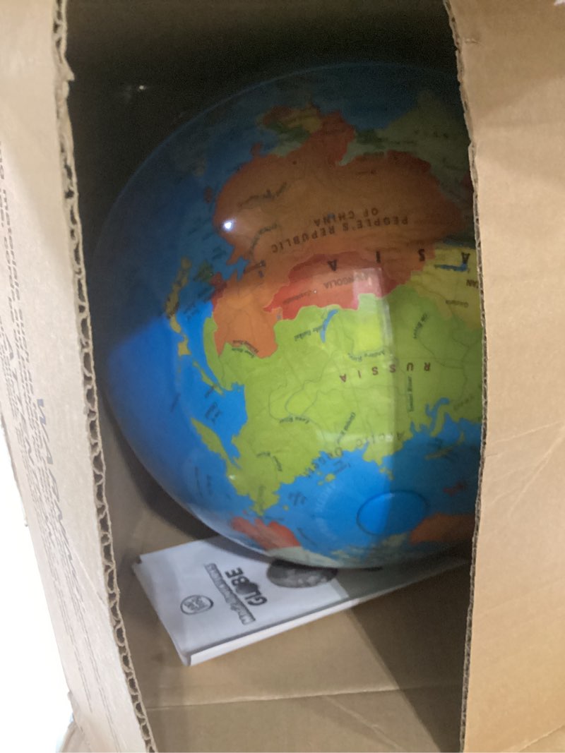 Condition photo showing As Is for leapfrog magic adventures globe (frustration free packaging)