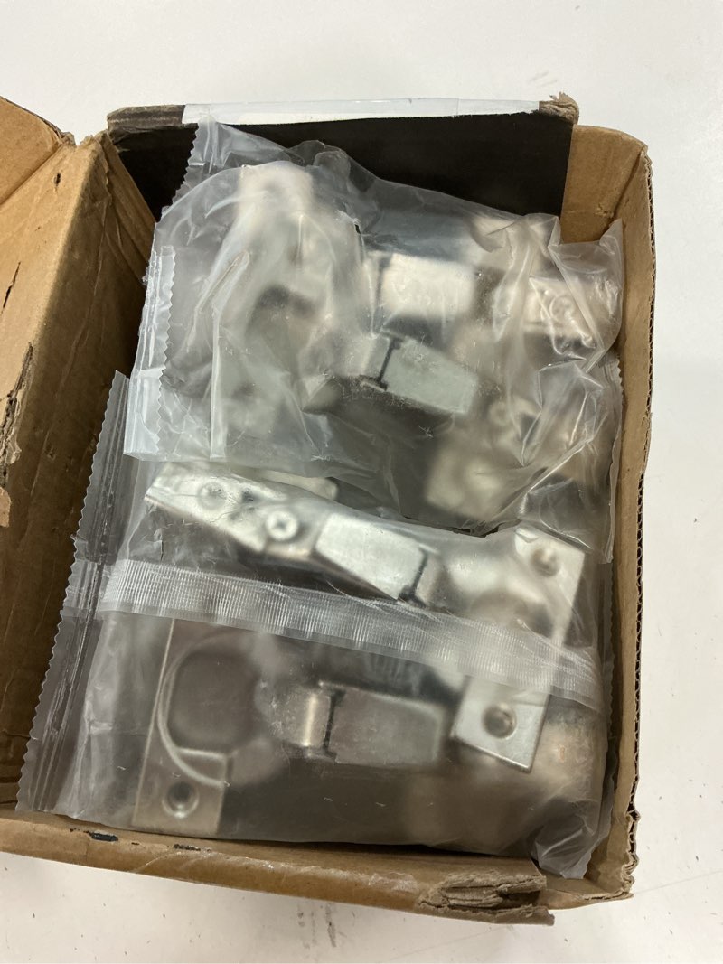 Condition photo showing Good Condition for chibery 20 pack frameless half overlay soft close concealed hinges, satin nickel, self closing, 105° open angle 3d adjustment, stop 85 ? 105 degrees, clip on, stainless steel for cabinet door 20 half overlay
