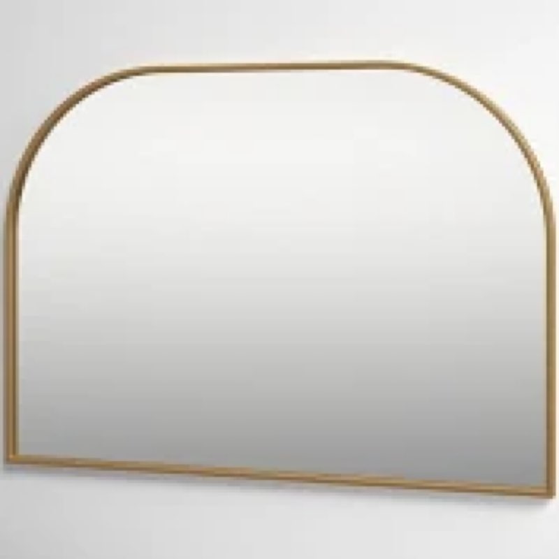 Sabine Metal Wide Arch Wall Mirror