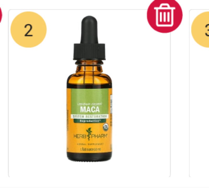 Herb Pharm Herb Pharm Maca  1 oz ( Total pack 3) (BB:06/20/29)
