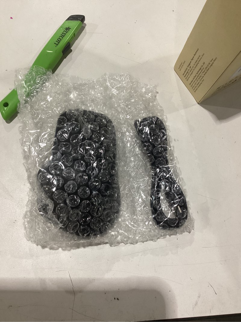 Condition photo showing New/Like New for TECKNET Wireless Mouse, Bluetooth Mouse (BT5.0/5.0 & 2.4G) Rechargeable 4800 DPI Ergonomic Optical Mouse with 6 Adjustable, Quiet Clicks, USB A Receiver, 7 Buttons, Wide Compatibility - Black