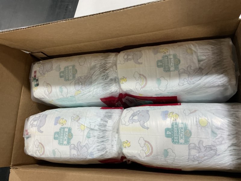 Condition photo showing New/Like New for Pampers Diapers - Swaddlers 360° - Size 4, 132 Count, up to 100% Leakproof Comfy Dry Fit, Designed for Easy Changes, Pull On Baby Diaper (Packaging May Vary) Size 4 132