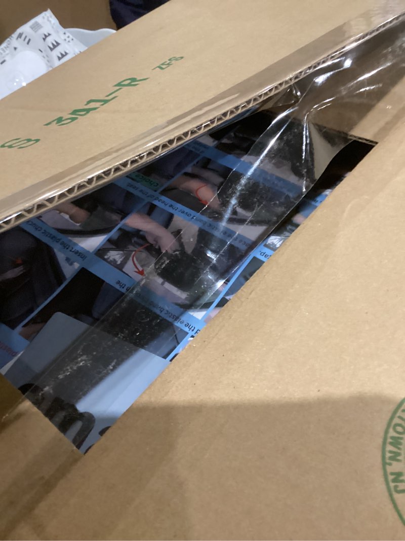 Condition photo showing As Is for Leather Car Seat Covers Full Set Breathable Automotive Seat Covers Waterproof Seat Protectors Universal Fit for Most Automotive Cars SUV Trucks(Black, Full Set) Black3 Full Set