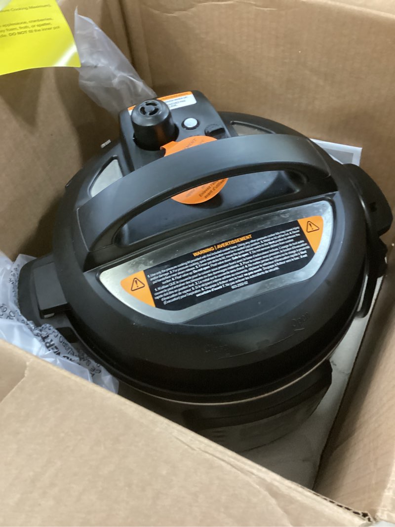 Condition photo showing Good Condition for Instant Pot Duo 7-in-1 Mini Electric Pressure Cooker, Slow Rice Cooker, Steamer, Sauté, Yogurt Maker, Warmer & Sterilizer, Includes Free App with over 1900 Recipes, Stainless Steel, 3 Quart