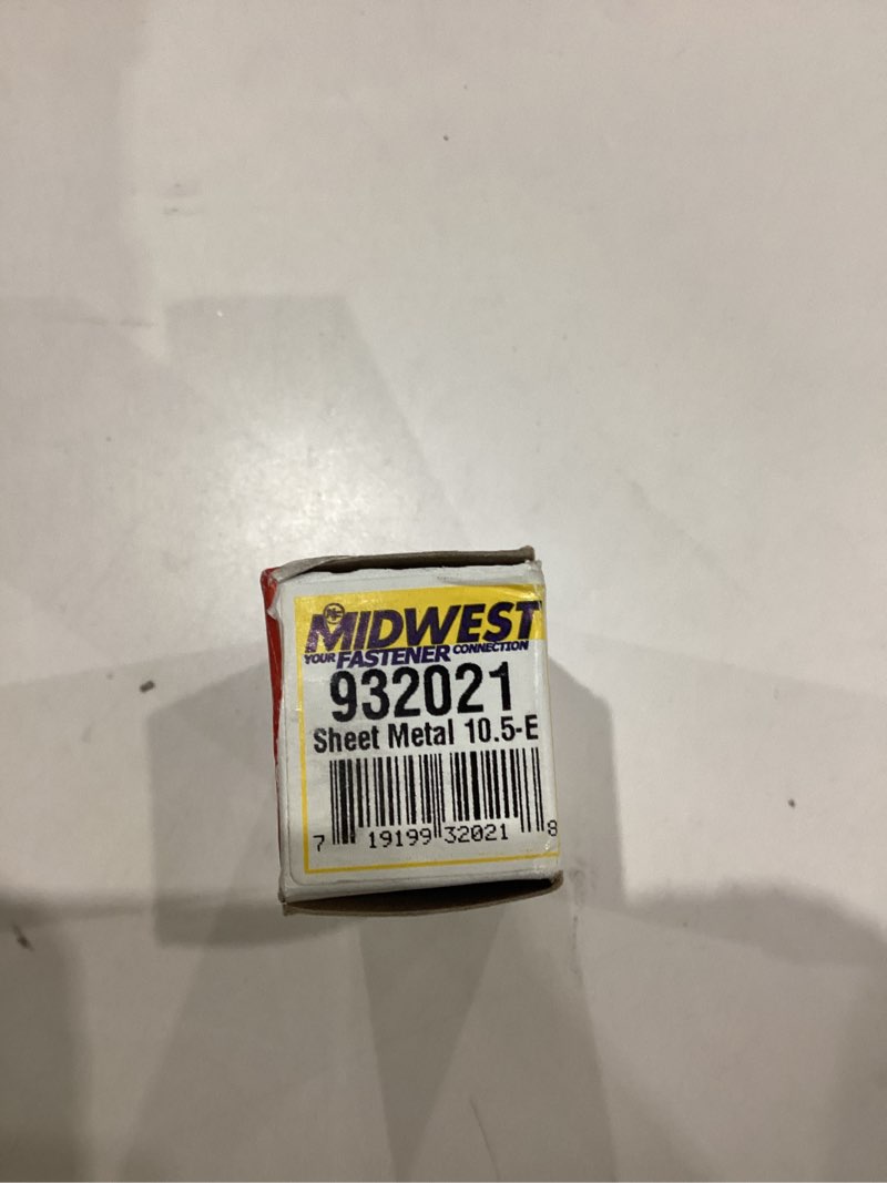 Midwest Fastener Screw SHT MTL PHLPS FLT ZN 4X1 M932021