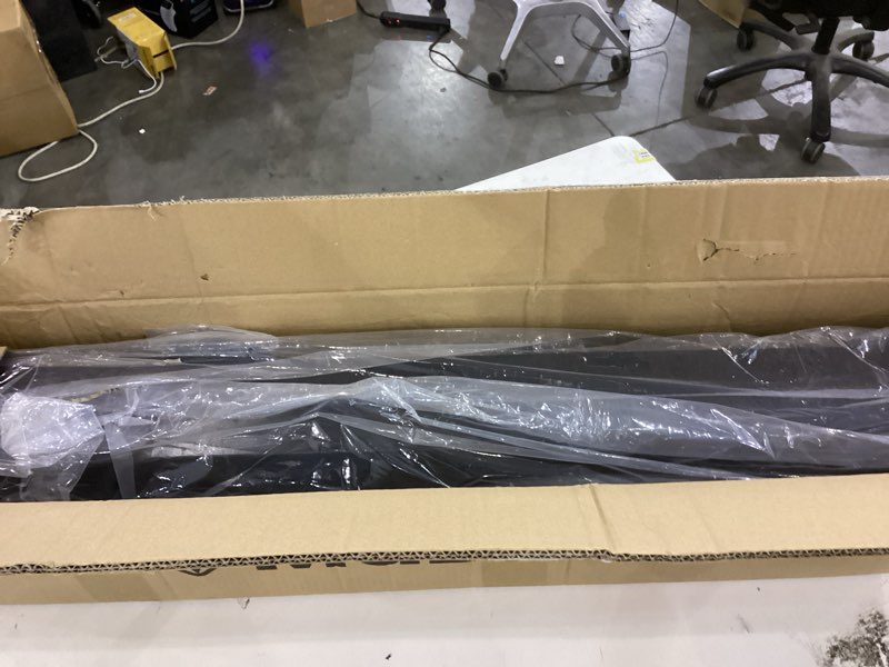 Condition photo showing New/Like New for Muzata 4Pack Black Stair Cable Railing Post 42 Inch for 25-35 Degrees Stair 42"x2"x2" Surface Mount T304 Stainless Steel Cable Railing System Kit Indoor Outdoor with Paper User Guide PS01 BA4L 42" 4 Stair posts