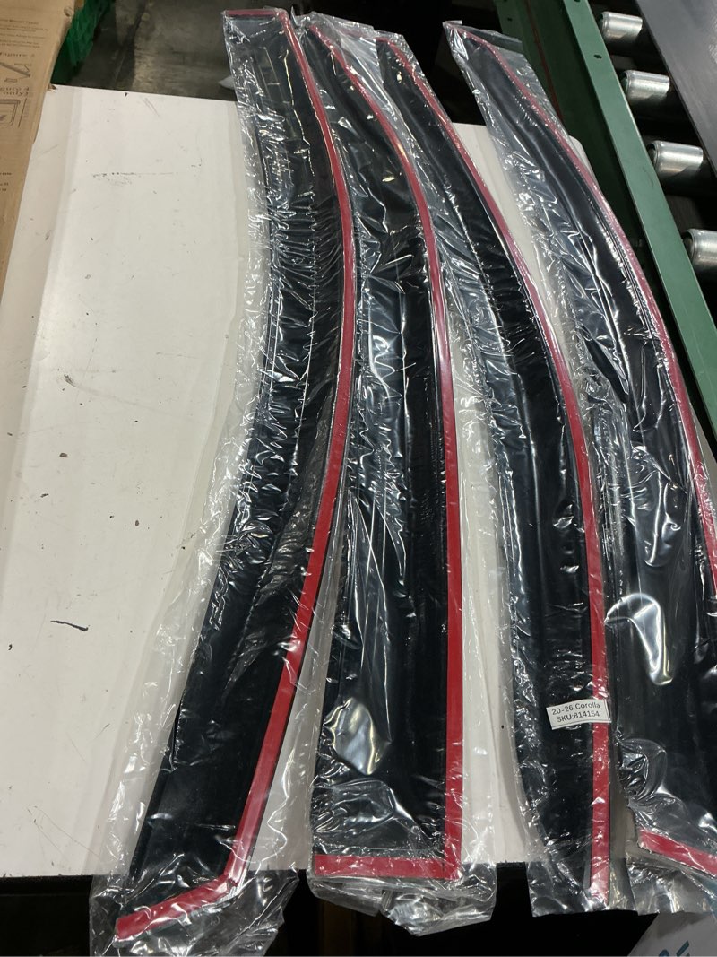 Condition photo showing Good Condition for kpy rain guards fit for 1982–1990 chevrolet s10/gmc s15, 1983-1994 s10 blazer/s15 jimmy, out-channel window visors vent wind deflectors 2pc, 1985-2005 chevy astro/gmc safari, 1991-1993 gmc sonoma 1982-1990 s10/s15 & 1985-2005 astro/safari