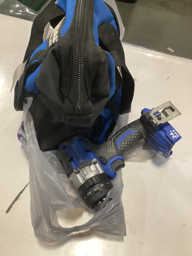 Condition photo showing As Is for Kobalt 24-Volt Max-Volt 1/2-in Drive Cordless Impact Wrench (Item #672825)