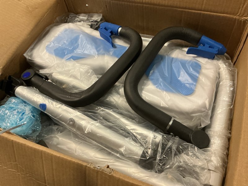 Condition photo showing Good Condition for swive shower chair with arms and back heavy duty 500 lbs for seniors elderly disabled or bariatric adults bench seat for inside shower stall and bathroom bath tub seats adjustable stool