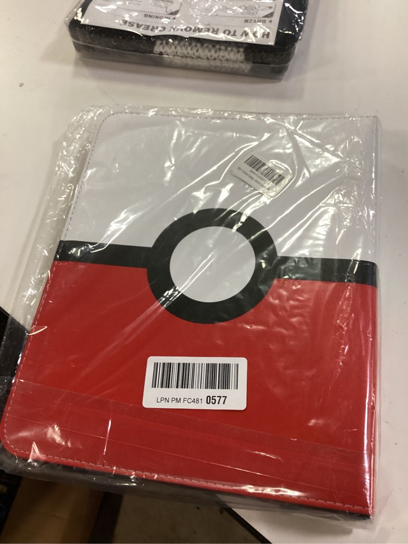 Condition photo showing Good Condition for Ultra Pro 9-Pocket Pokémon Full-View Pro Binder: Poke Ball