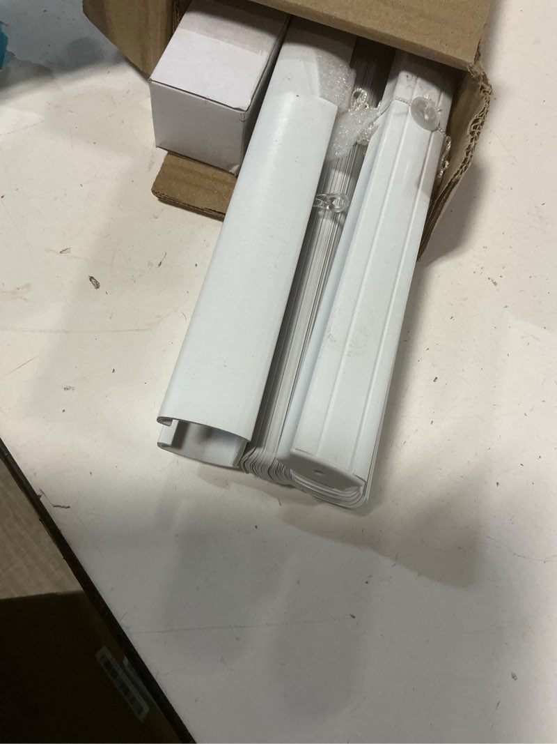 Condition photo showing Good Condition for Cordless 1-Inch Vinyl Mini Blinds 25”X72” MIDNIGHT WHITE