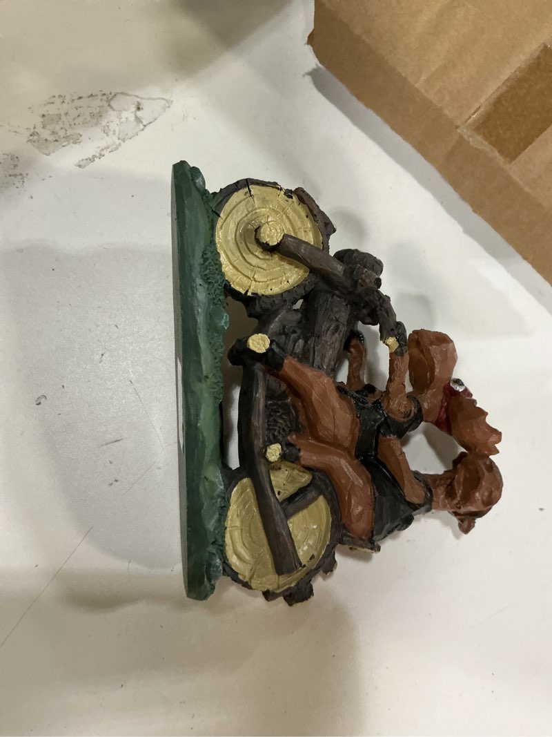 Condition photo showing Good Condition for 18352 Moose Motorcycle Rider Couple Figurine