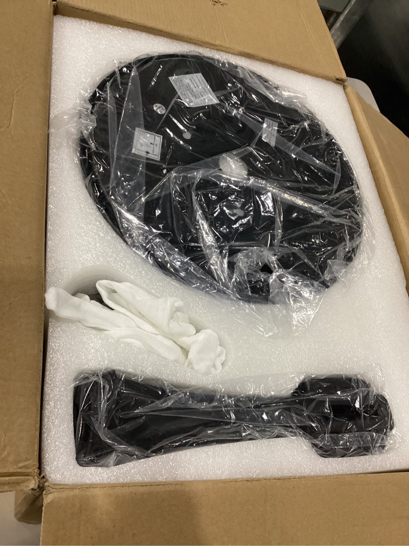 Condition photo showing New/Like New for 60inch ceiling fan with lights and remotes, large low profile flush mount ceiling fans,dc reversible motor, 3cct dimmable,noiseless,dual finish, black 6 speeds ceiling fan for indoor/outdoor