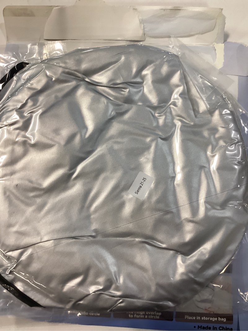 Condition photo showing New/Like New for insauto foldable windshield sun shade for toyota sienna 2021-2025, heat & uv protection car sunshade with storage bag, keep interior cool & easy installation sunshade for 2021-2025 toyota sienna