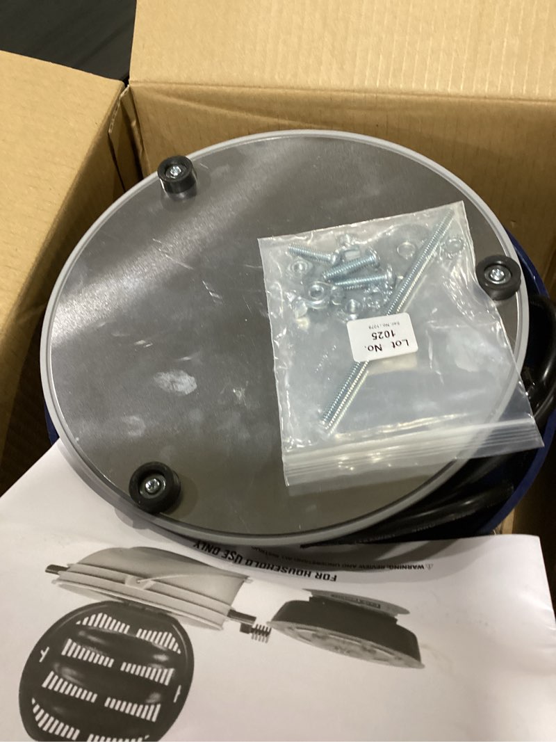 Condition photo showing Good Condition for frankford arsenal quick-n-ez vibratory case tumbler with clear viewing lid and durable construction for reloading, cleaning and dry tumbling brass cases