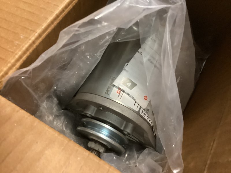 Condition photo showing As Is for 23a 12v starter generator for club car ds fe290 fe350 1996-2007 golf cart |1-yr warranty |1018337-01 101833701cc 15404 g338771 g096503 g278441 ghi0001 308-102 sg806 34175101 rg00504,420-46001