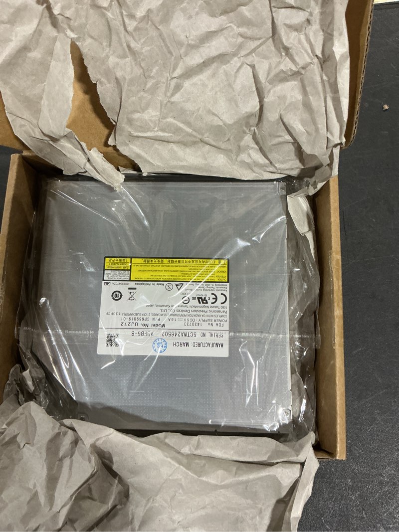 Condition photo showing Good Condition for 3D Blu-ray Burner UJ-272 9.5mm SATA 6X Dual Layer Bluray Recorder Super Slim Internal Optical Drive Compatible with Panasonic Laptop Internal Supports 25G 50G 100GB 128GB
