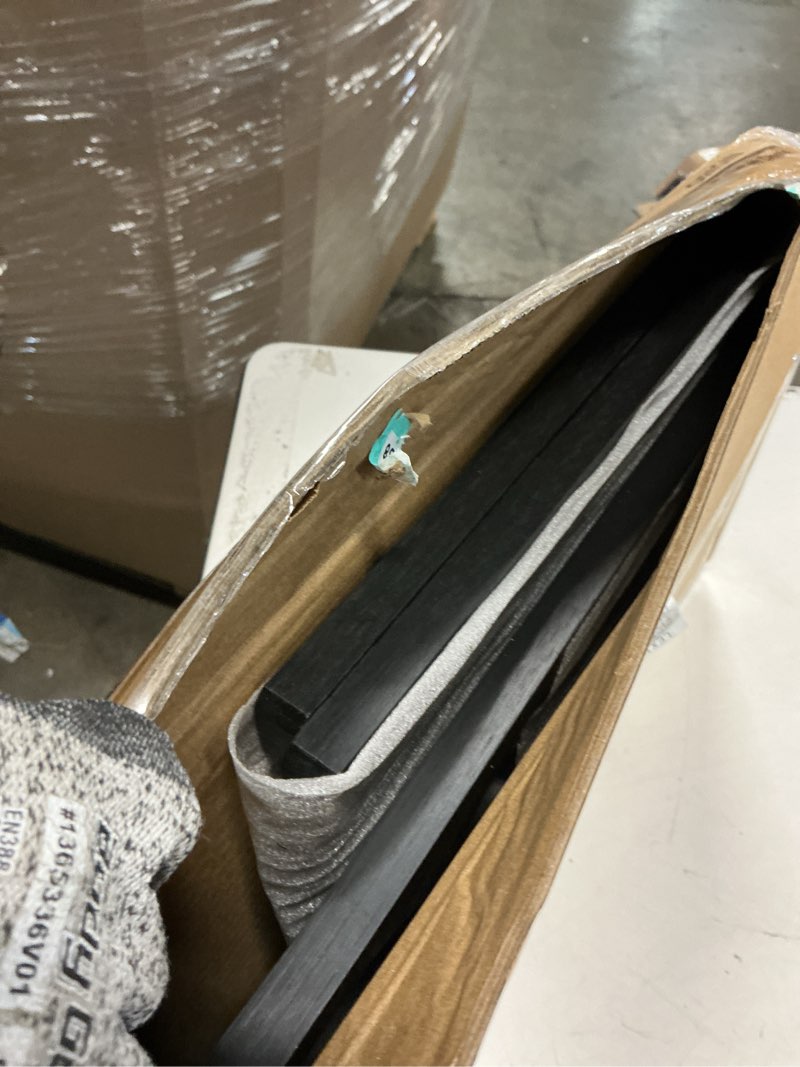 Condition photo showing Good Condition for Wine Rack?Bamboo Wine Storage Cabinet Shelf?Countertop Wine Shelf- Freestanding Wine Holder for Kitchen & Pantry (Black, 3-Tier) Black 3-tier