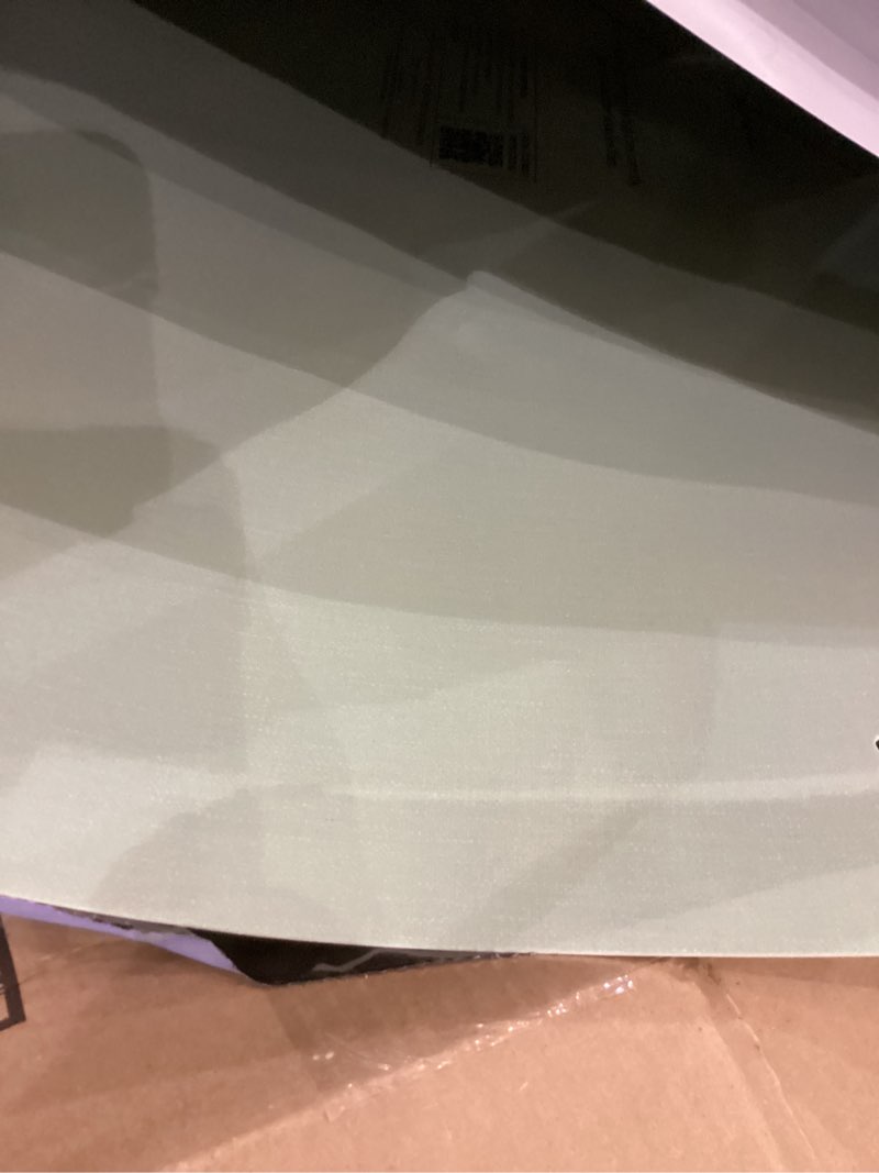 Condition photo showing As Is for CATCHY -Food Catcher-Compatible with IKEA Antilop High Chair + 11 Other High Chairs- Highchair Sold Separately -Baby & Toddler Food & Mess Catcher-Premium Linen Inspired - Under High Chair Accessory Eucalyptus For IKEA Antilop