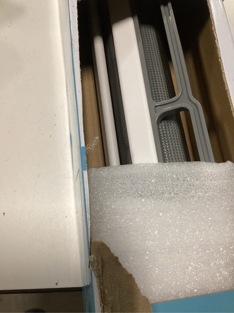 Condition photo showing Good Condition for PRObebi Retractable Dog Gate - 34" Tall, Extends to 72" Wide, Safety Gate for Indoor/Outdoor, Stairs, Doorways, Deck, Banisters (Grey) C-grey 34" Tall x 72" Wide