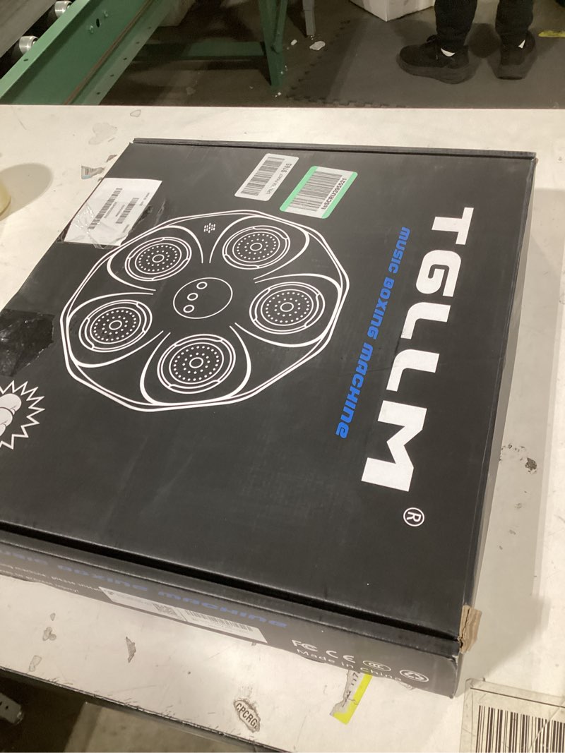 Condition photo showing Good Condition for Music Boxing Machine, Interactive Punching Trainer with Boxing Gloves, Large Size Wall Mounted Electronic Boxing Target for Kids, 9 Modes & 9 Speeds