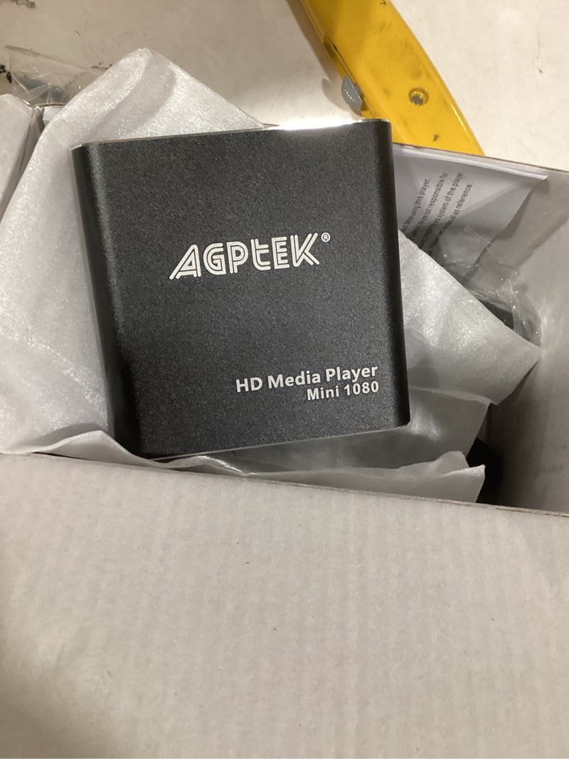 Condition photo showing Good Condition for HDMI Media Player, Black Mini 1080p Full-HD Ultra HDMI Digital Media Player for -MKV/RM- HDD USB Drives and SD Cards