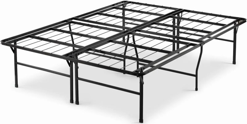 zinus 18" smartbase heavy duty mattress foundation